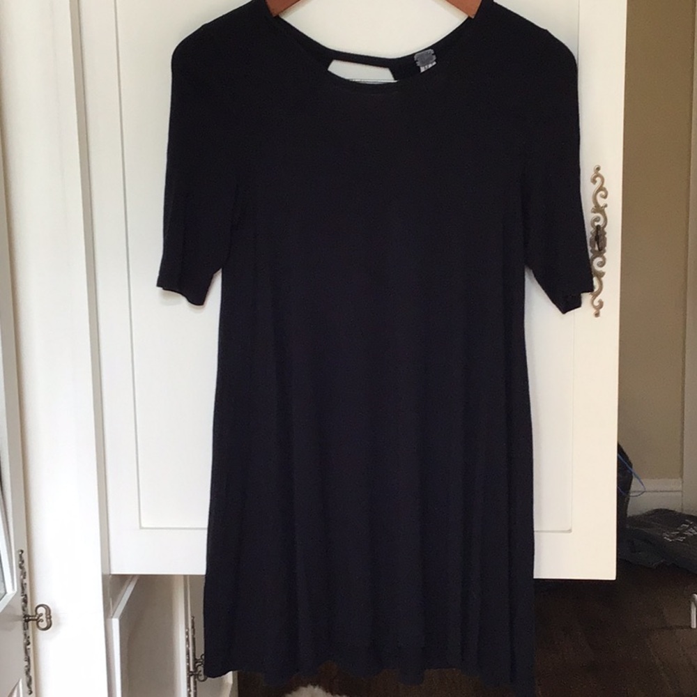 Free People Black Skater Dress